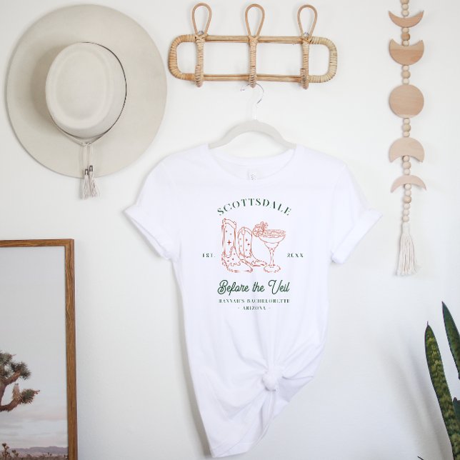 Desert Cowgirl Land Klubb | Bachelorette T Shirt (Skapare uppladdad)