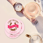 Desert Cowgirl Last Rodeo Bachelorette Party Underlägg Papper Rund<br><div class="desc">Desert Cowgirl Last Rodeo Bachelorette Party Round Papper Underlägg</div>
