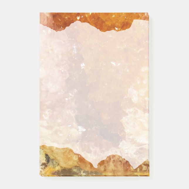 Desert Dawn Crystals Ram Post-it Block (Framsida)