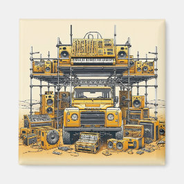 Desert Defender Magnet
