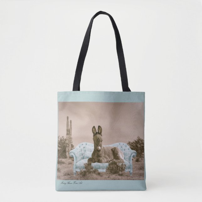 Desert Diva Tote Bag Tygkasse (Framsida)