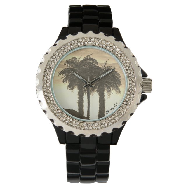 "Desert Dream" av All Joy Art Armbandsur (Framsida)