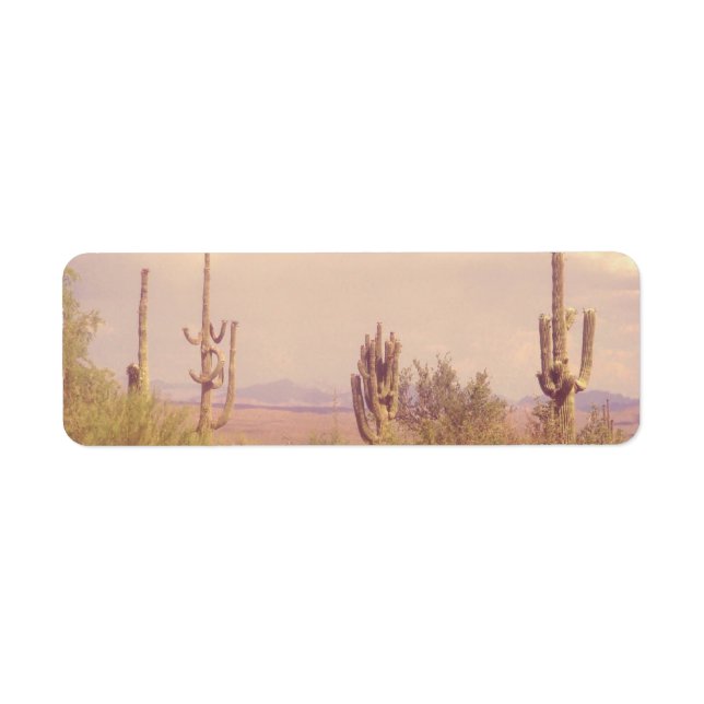 Desert Dream returetiketters Returadress Etikett (Framsidan)