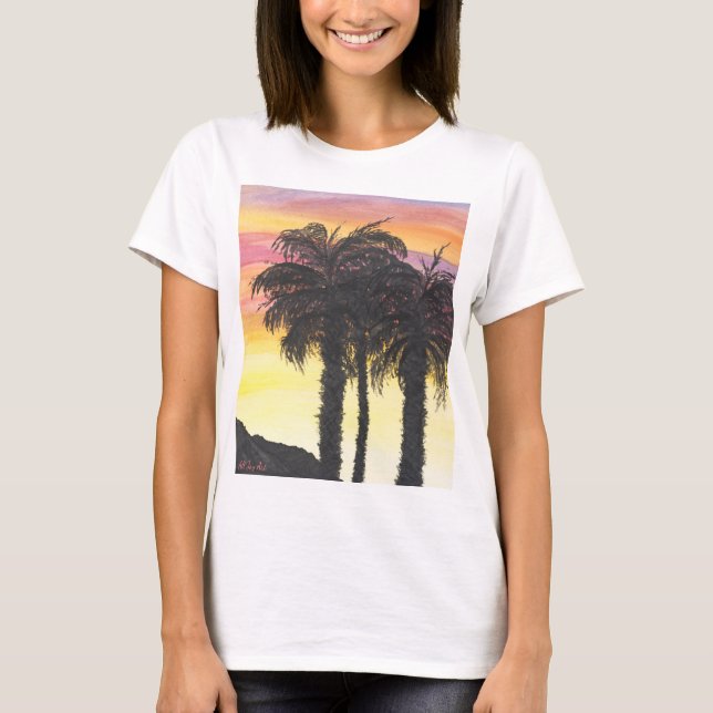 "Desert Dream" Shirt by All Joy Art T-shirt (Framsida)