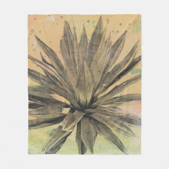 Desert Dreams| Anläggning för Grönt Fleecefilt (Framsidan)