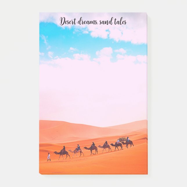 Desert dreams, Sand tales Post-it Block (Framsida)
