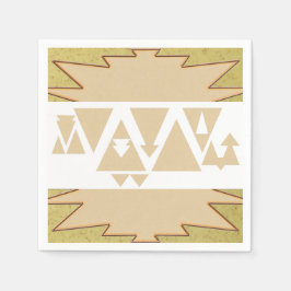 Desert Dwellers Sandy Färg Pappersservett