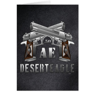 Desert Eagle 0,50 AE Hälsningskort