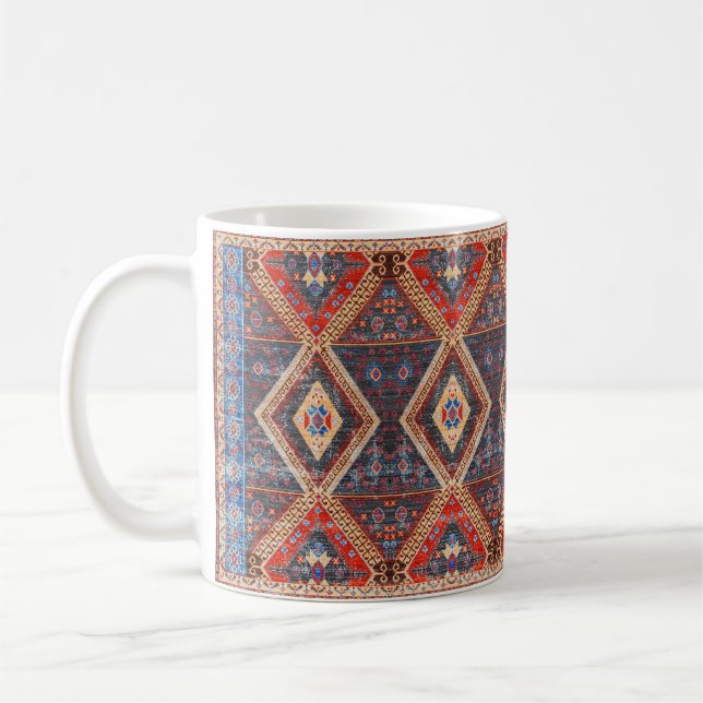 Desert Echoes: Southwest Boho Heritage Kaffemugg (Vänster)