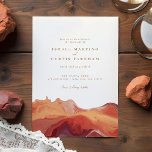 Desert Färg Terracotta Southwest Bröllop Inbjudningar<br><div class="desc">Desert Färg Terracotta Southwest bröllopsinbjudan</div>