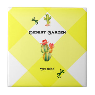 Desert Garden Kakelplatta