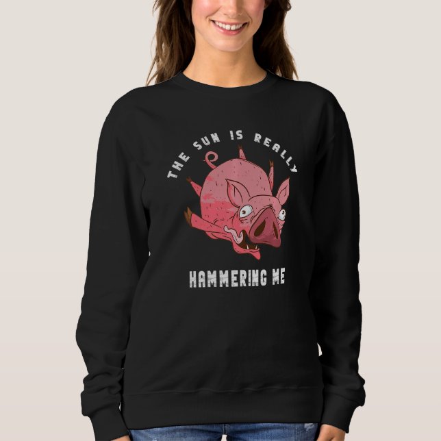 Desert Gris Sol Hammar uppvärmd koksten P T Shirt (Framsida)