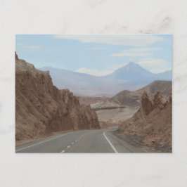 Desert Highway, Atacama Desert Chile Vykort