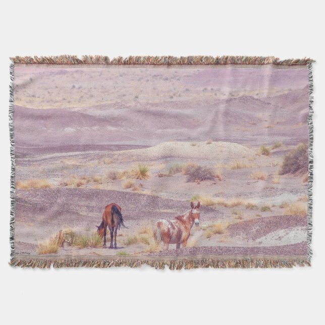Desert Horses P8639 Filt (Framsidan)