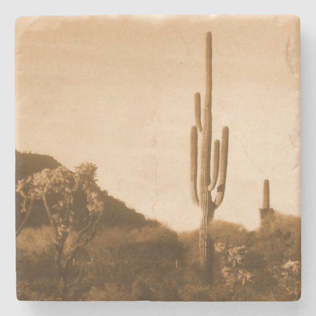 Desert i sepia stenunderlägg (Framsidan)