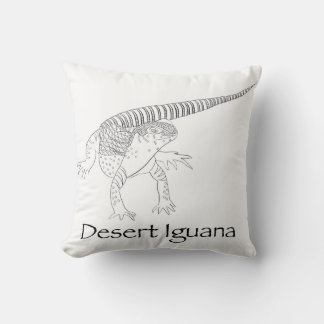 Desert Iguana Pillow Kudde