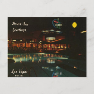 Desert Inn Vintage Las Vegas Casino Neon-postkort Vykort