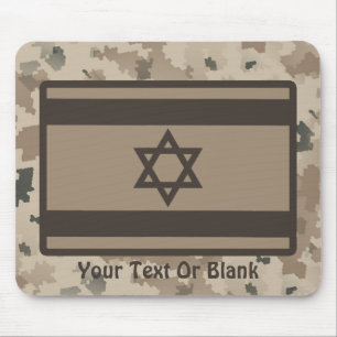 Desert israelisk Flagga Musmatta