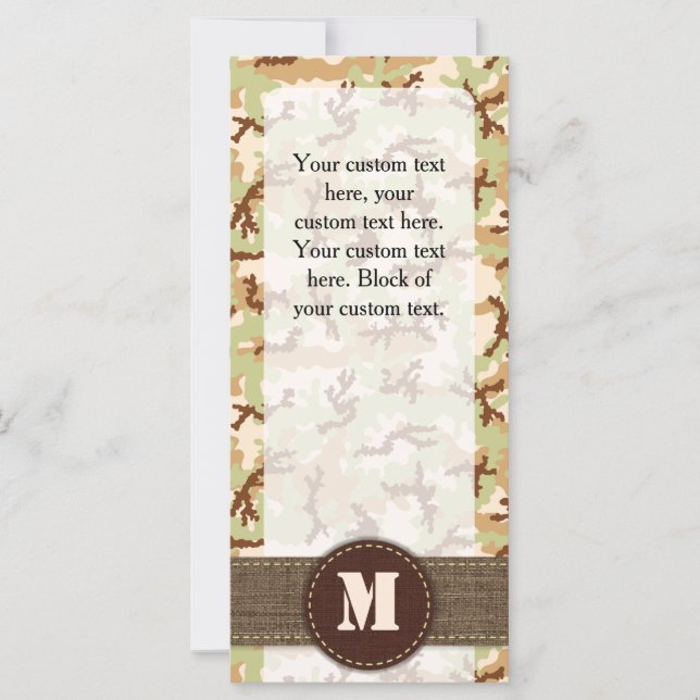 Desert-kamouflage (Framsida)