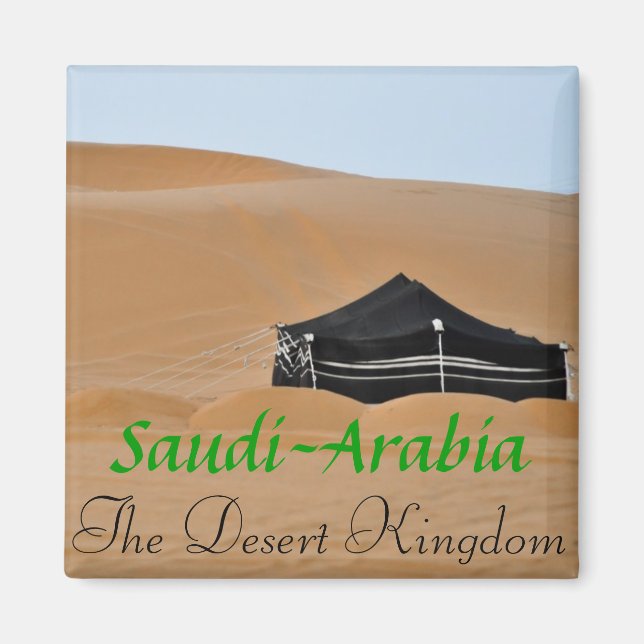 Desert Kingdom Fridge Magnet (Framsidan)