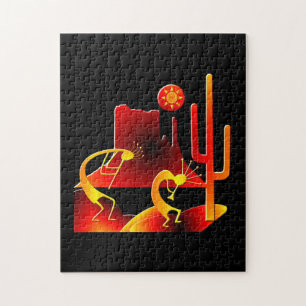 Desert Kokopelli Pussel