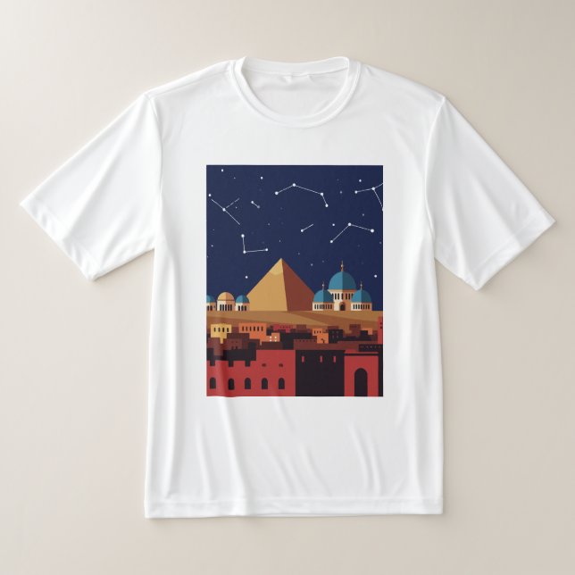 Desert landscape t shirt (Laydown)