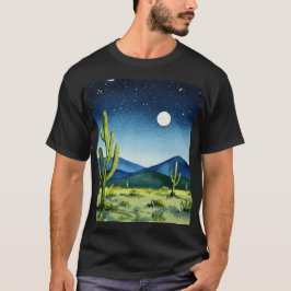 Desert landscape t shirt