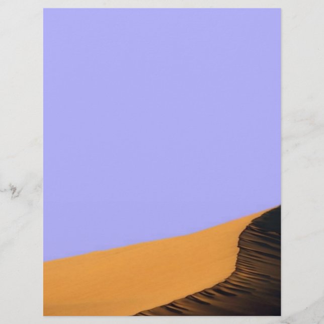 Desert Letterhead (Framsida)