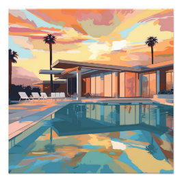 DESERT LEVANDE DESIGN #1 FOTOTRYCK