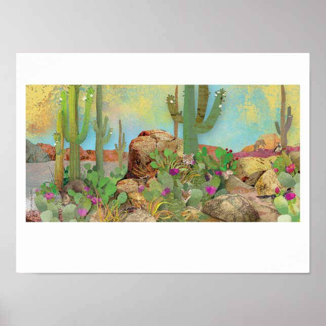 Desert Life Poster (Framsidan)