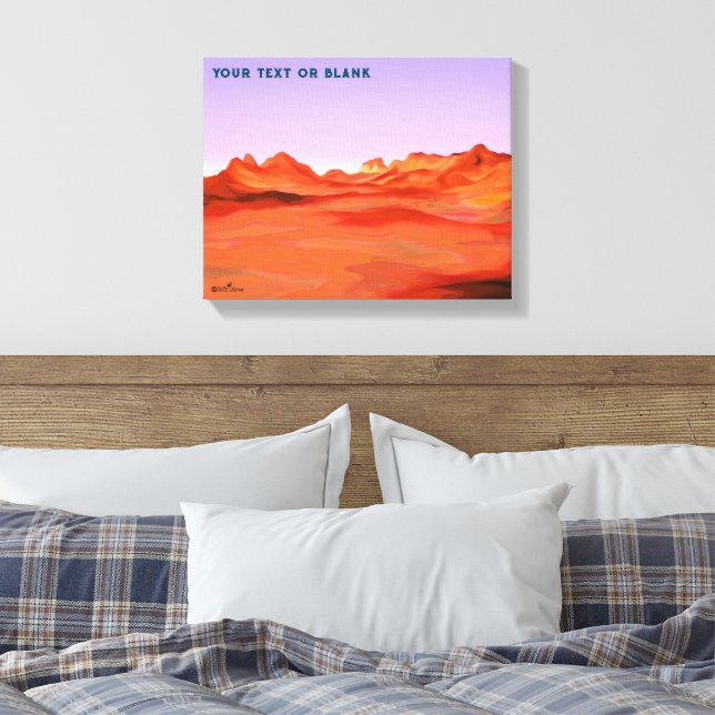 Desert-Lugn Canvastryck (Insitu (sovrum))