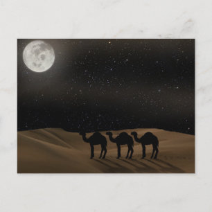 Desert Måne Vykort