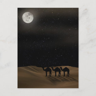 Desert Måne Vykort
