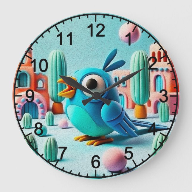 Desert Melody Stor Klocka (Framsida)