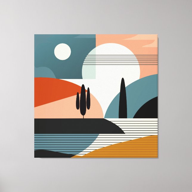 Desert Mirage Canvastryck (Framsida)