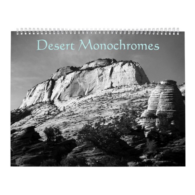 Desert Monochromes (kalender) Kalender (Omslag)