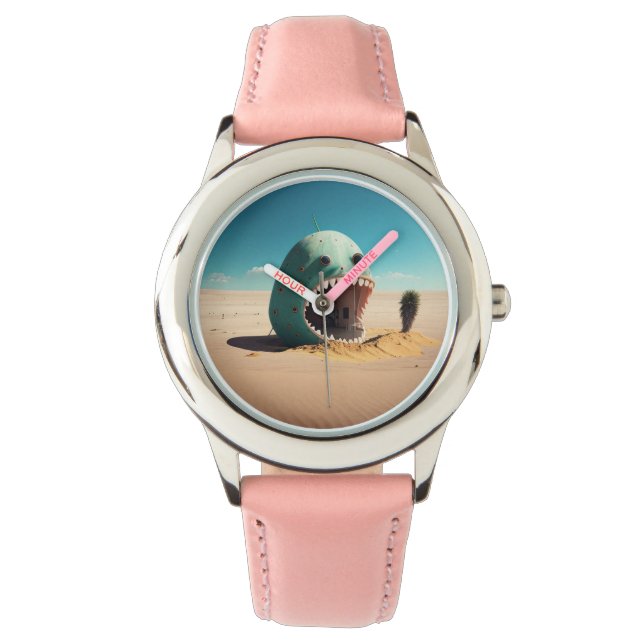Desert monster house armbandsur (Framsida)
