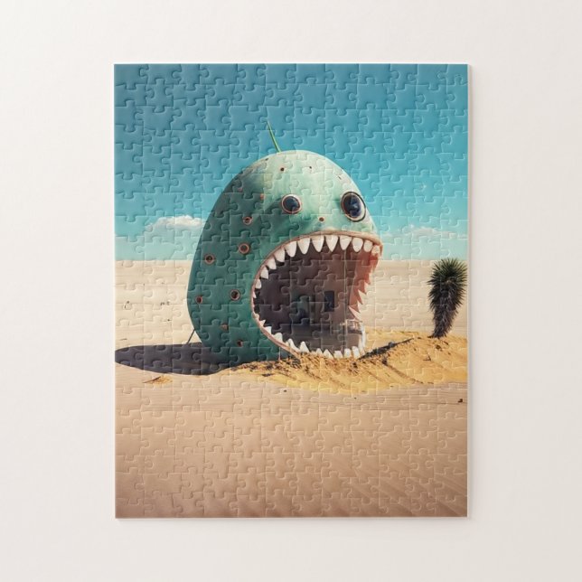 Desert monster house pussel (Vertikal)