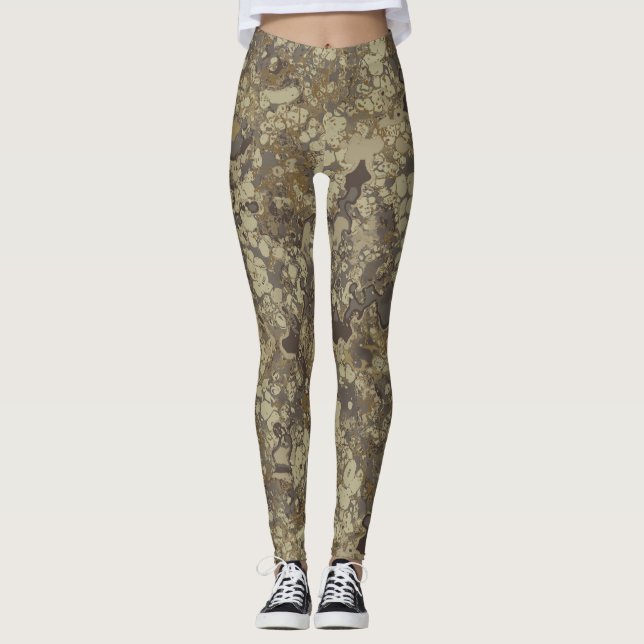 ’DESERT MOUNTAIN CAMO’ LEGGINGS (Framsida)