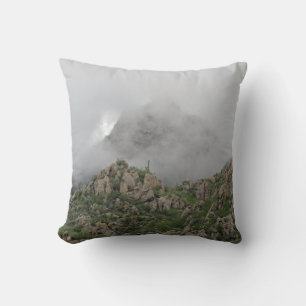 Desert Mountain Shrouded in Mist Ligcape Photo Kudde