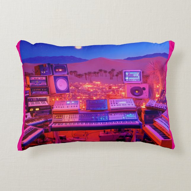Desert Music Studio Prydnadskudde (Framsidan)