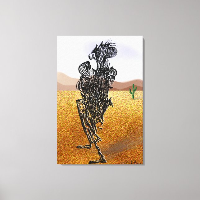 DESERT MYSTIC CANVASTRYCK (Framsida)