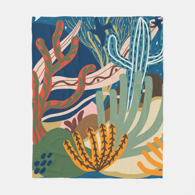 Desert Nights Fleecefilt (Framsidan)