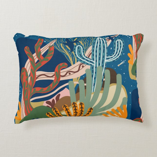 Desert Nights Prydnadskudde (Framsidan)