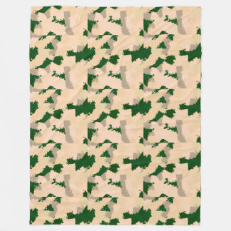 Desert Oasis Camo Fleecefilt