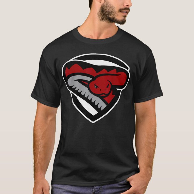 Desert Oasis Diamondbacks - Grå Liten T Shirt (Framsida)