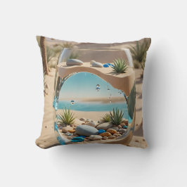 Desert Oasis Glass Pillow Kudde