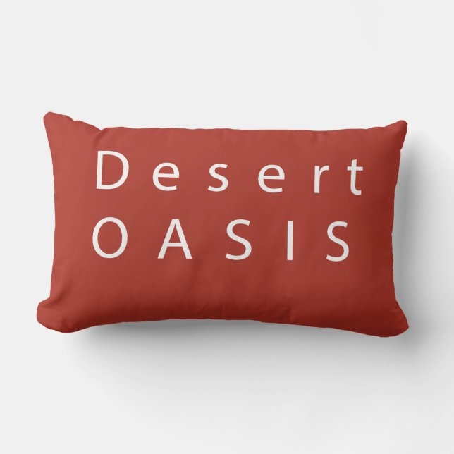 Desert OASIS Pillow Lumbarkudde (Framsida)