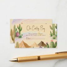 Desert Oh Cactus Boy Boho Arch Baby Shower