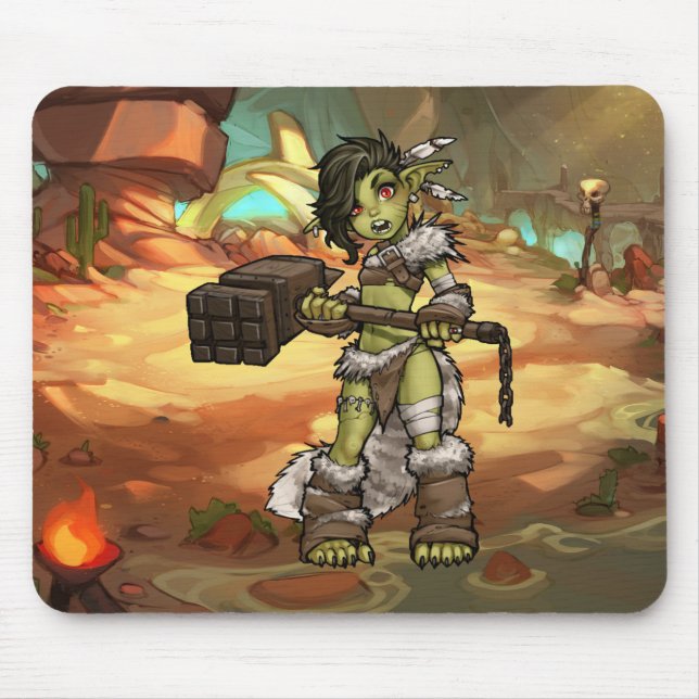 Desert Orc Warrior Musmatta (Framsidan)